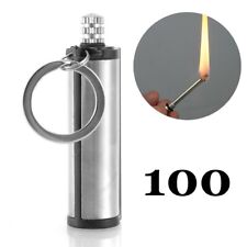 100X Waterproof Match Permanent Lighter Striker Fire Starter Emergency Survival picture