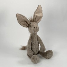 NEW JELLYCAT Harkle Donkey Plush Toy Gray 15