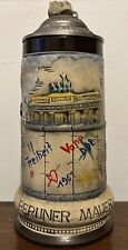 WW-TEAM BEER STEIN BERLIN WALL GERMANY Limited Edition 449/4000 Historic Antique picture