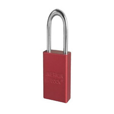 American Lock A1106RED1KEY Padlock Keyed, Aluminum, Red picture