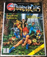 Thundercats Magazine #1 Premiere Issue Winter 1987 Poster Intact picture