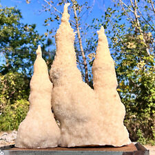 15.18LB Natural and beautiful stalactite pagoda crystal native mineral ornaments picture