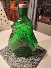 Vintage Green Glass Spearmint Bottle With original cork  picture