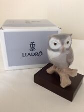 Lladro Porcelain OWL - LUCKY.        U011 picture