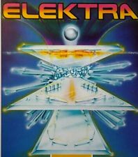Elektra Pinball Flyer Original 1982 Brochure Foldout Sheet Space Age Sci-Fi picture