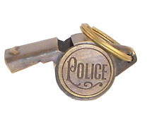  Brass Working Police Whistle  picture