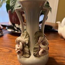 Vintage 1940's Cordey Vase With Attached Flowers by Boleslaw Cordis picture