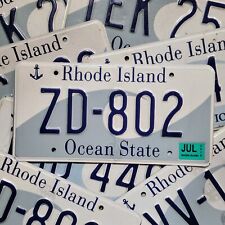 RHODE ISLAND LICENSE PLATE 🔥FREE SHIPPING🔥 ~1~ w/RANDOM LETTERS AND NUMBERS picture