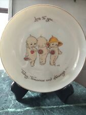 Kewpie Collectible Plate New 1977      Love To You...Today, Tomorrow and Always picture