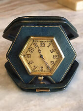 Art Deco Lemania 15 jewel Miniature Clock picture