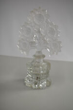 Vintage Perfume Bottle With A Large Sunflower Pattern Stopper picture