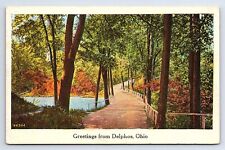Postcard Greetings From Delphos Ohio picture