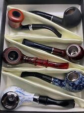 Wholesale Resin Wooden Smoking Pipe Tobacco Cigarettes Cigar Pipes Acrylic Gift picture