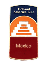 Holland America Cruise Line MEXICO Souvenir Lapel Pin NEW Mayan Ruins picture
