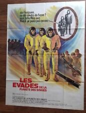 BIG ESCAPE FROM THE PLANET OF THE APES French Language Grande Poster 47X63  picture