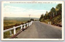 Valley Mohican Trail Point Lookout Catskill Mountains New York Forest Postcard picture