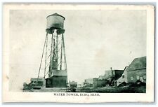 c1920 Water Tower Exterior Building Echo Minnesota MN Vintage Antique Postcard picture