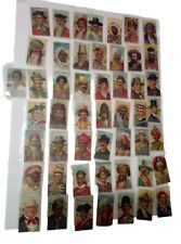 Complete Set Of 50 1911 Types Of Nations Recruit & Sub Rosa Little Cigars Cards  picture