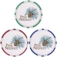 (3) Pine Needles Golf Course - Poker Chip Golf Ball Marker picture