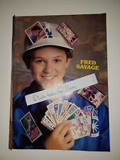 Fred Savage, Richard Marx 8x11 teen magazine photo pinup clipping picture
