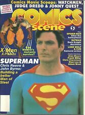COMICS SCENE MAGAZINE #1 Vol 2 SUPERMAN 1987 CHRISTOPHER REEVES picture