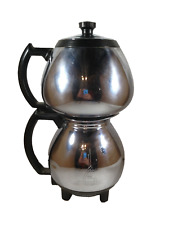 Vintage Sunbeam Coffeemaster Double Bubble Vacuum Percolator C30A No Cord picture