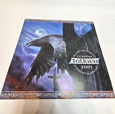 TOLKIEN / THE LORD OF THE RINGS 2001 CALENDAR ILLUSTRATED BY JOHN HOWE picture