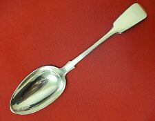 English Fiddle Pattern Sterling Serving Spoon / George Adams 1854 London   11401 picture
