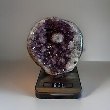 8.61 LB Natural Amethyst geode quartz  crystal specimen Reiki Healing 7”x 7” picture