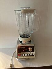 Pre-Loved/Vintage*Osterizer Galaxie Dual Range 14-Speed Blender in Cream/Chrome picture