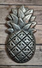 Pewter Carson Freeport PA Pineapple Jelly Mold Wall Hanging Vintage Kitchen A11 picture