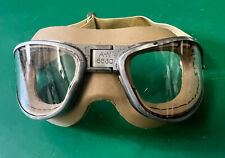 AN-6530 FLYING GOGGLES- NAVAL TAN CUSHION AMERICAN OPTICAL COMPANY picture