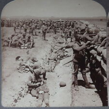 1900 Royal Munster Fusiliers Fighting S.Africa Second Boer War Stereoview 81 picture