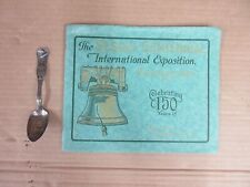 Vintage 2 PCS The Sesqui-centennial International Exposition PA 1926 Spoon O1 picture