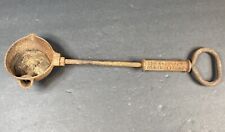 ROWELL Antique Smelting Ladle Pat 1919 picture