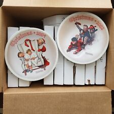 Norman Rockwell Christmas Plates Bradford Exchange Knowles - Pick Your Plate picture