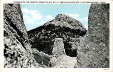 Enchanted Rock, Gateway of the Spirits, North Peak, Fredericksburg, Postcard picture