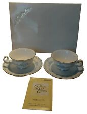 New Noritake Albion 9884 Service For 2 Bone China Tea Set 2 Cups 2 Plates Floral picture