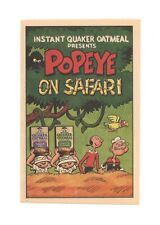 Popeye Quaker Cereal Premium #2 FN 6.0 1989 picture