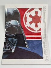 2022 Topps Star Wars Masterwork Darth Vader 1/1 Sketch Panoramic By Cisco Rivera picture