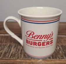 Netflix Stranger Things Benny's Burgers Ceramic Diner 9 oz Coffee Mug picture
