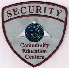 pick 1 Community Education Centers (defunct 2017): Security or Corrections patch picture