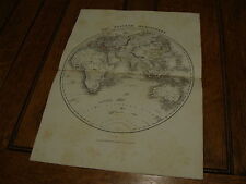 1850's appletons modern atlas engraved by J. Archer-----THE EASTERN HEMISPHERE picture