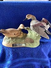Vintage, 1988, Jim Beam, Decanter, Ducks Unlimited, Pair Of Gadwall’s. picture
