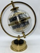 Atomic Sputnik brass lucite weather barometer Huger W.Germany 1960 HTF VTG picture
