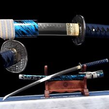 T10 Steel Clay Burning Blade katana very sharp weapon Mirror craft Samurai sword picture
