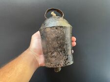 Old Vintage Rare Handmade Unique Rustic Iron Cow Goat Camel Bell (A2) picture