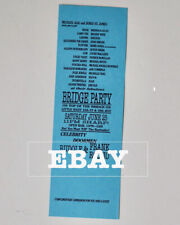 OUTLAW PARTY 1980's invite CLUB KIDS NYC ALIG ephemera picture