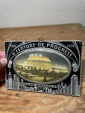 Ford Motor Company Wall Plaque Chicago World’s Fair A Century Of Progress 1934 picture