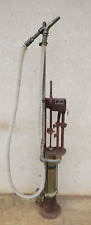 Antique Gas Pump Pennsylvania Hand Crank Curbside RARE Petite size picture